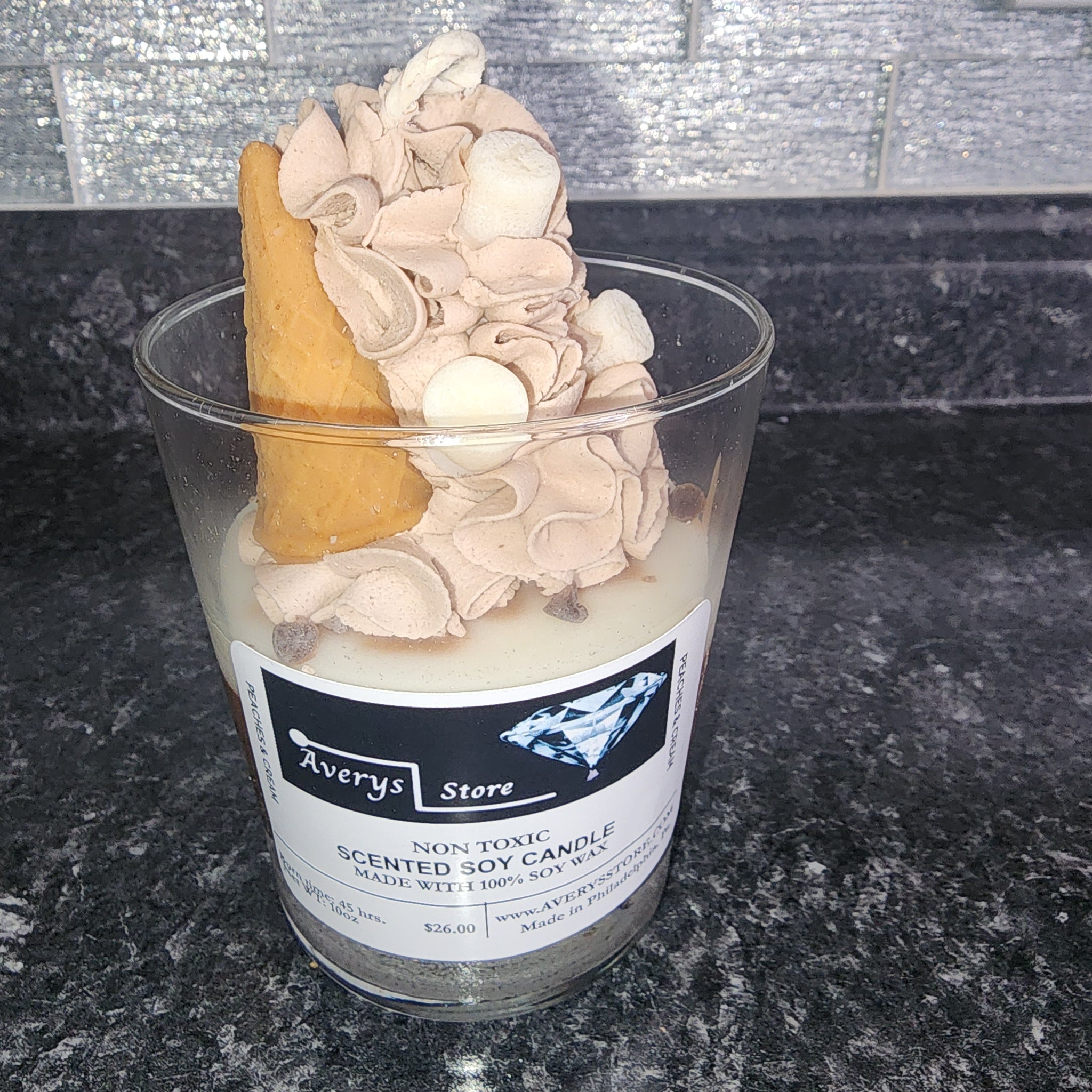 Rocky Road Gelato Candle -12 Ounces