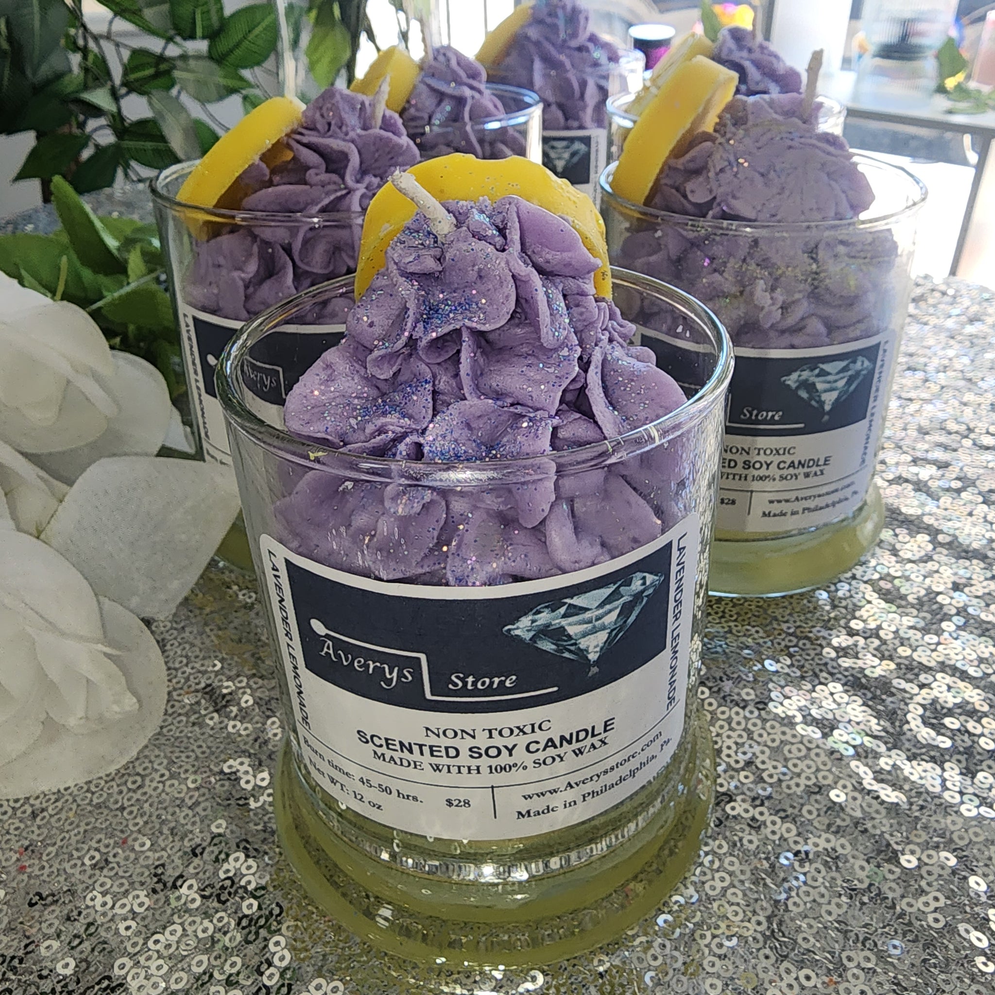 Lavender Lemonade Candle - 12 Ounces