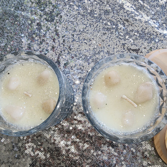 Pineapple Sage (Crystal Vessel) Candle - 9 Ounces