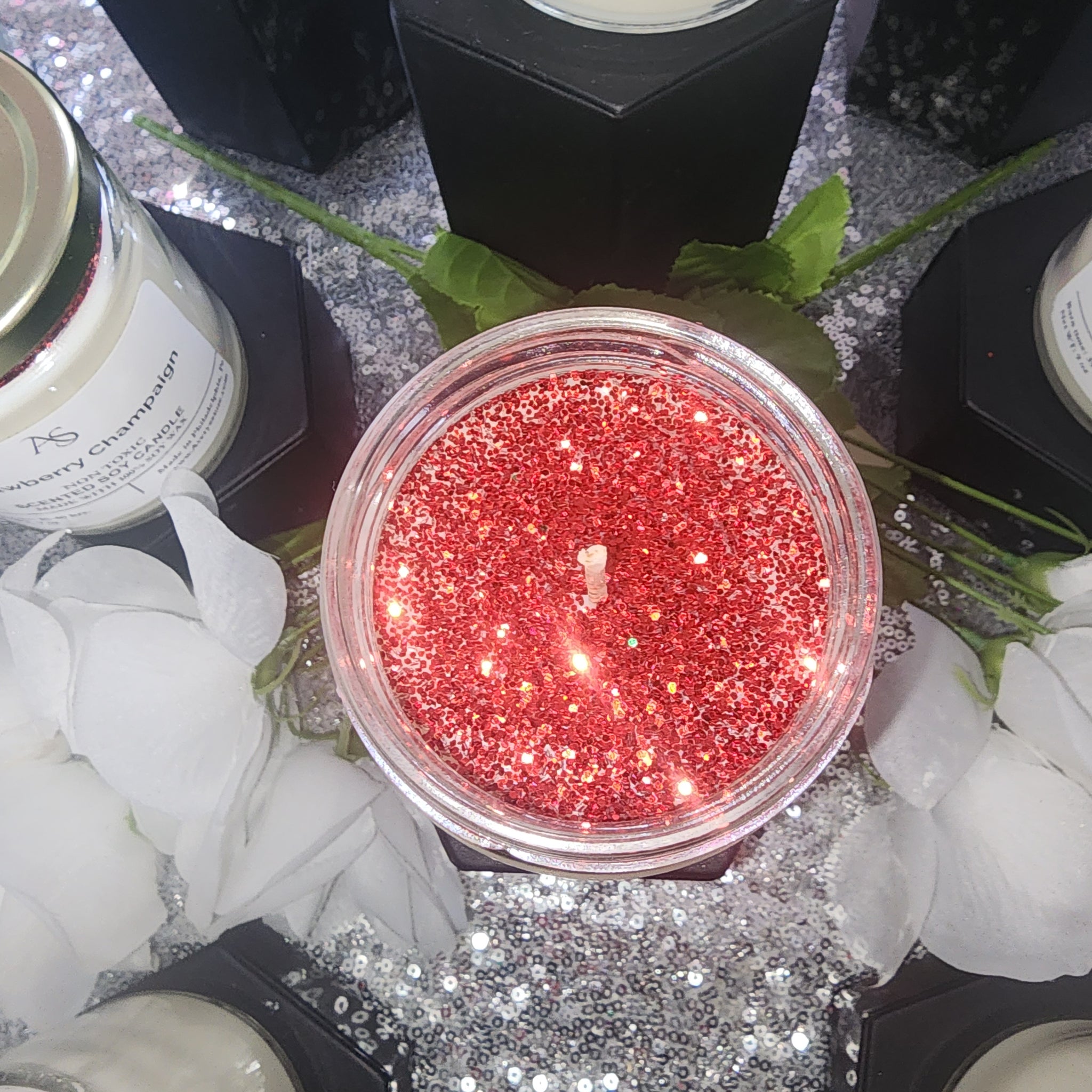 Strawberry Champaign Candle - 9 Ounces