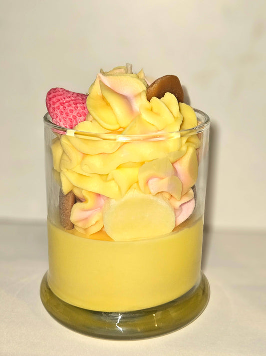 Strawberry Banana Pudding Candle - 10 Ounces