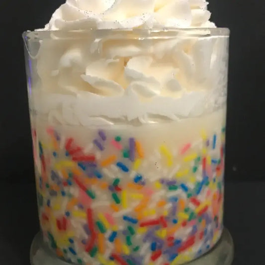 Birthday Cake Candle (White) Candle – 11 Ounces