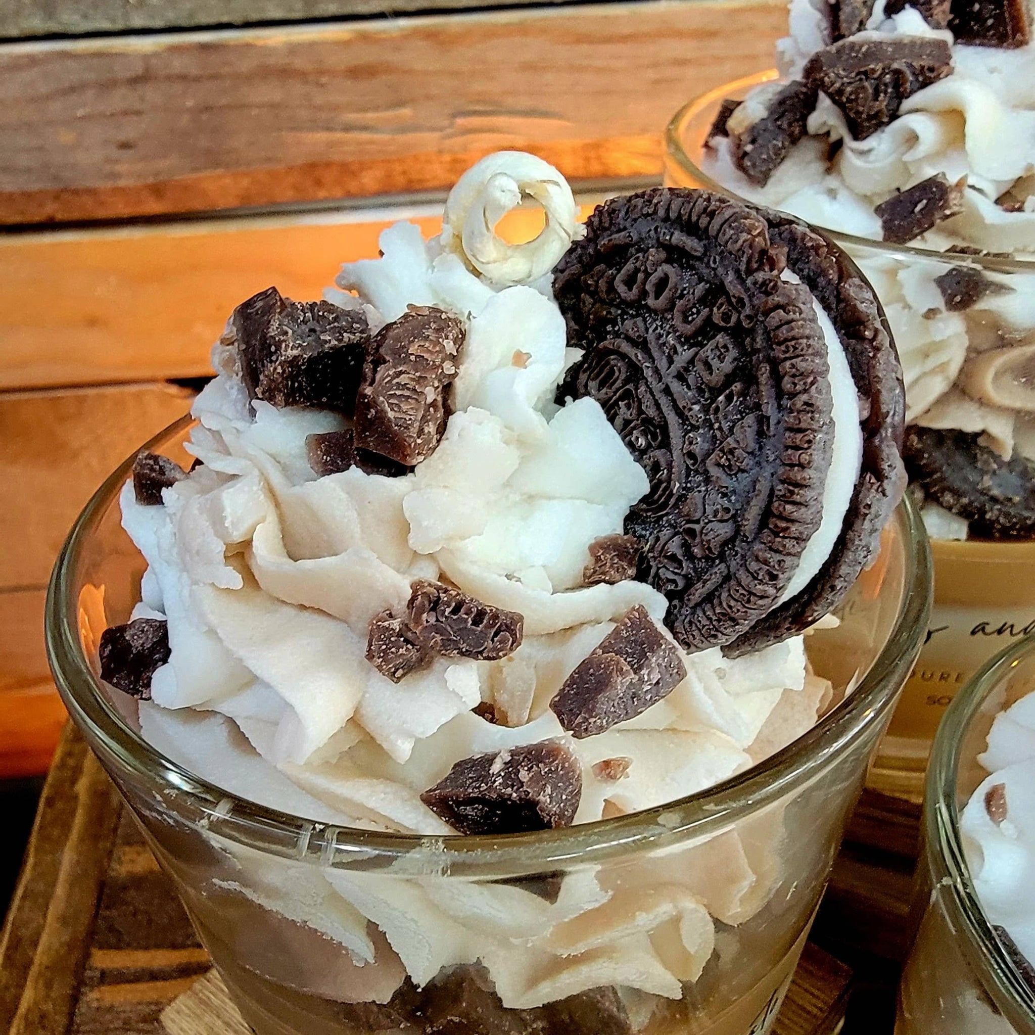 Cookies and Cream Gelato Candle - 12 Ounces