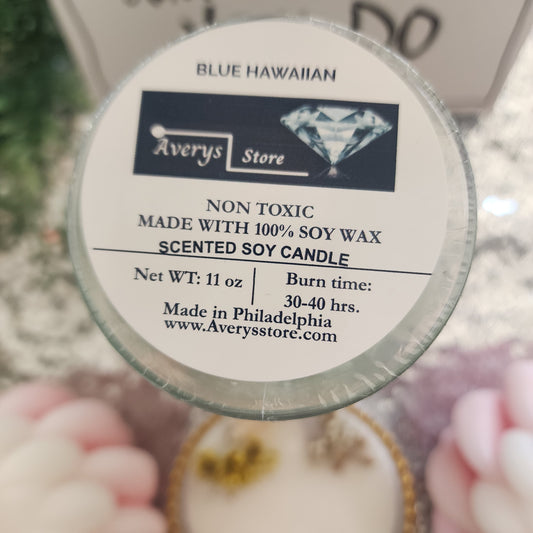 Blue Hawaiian Candle - 12 Ounces